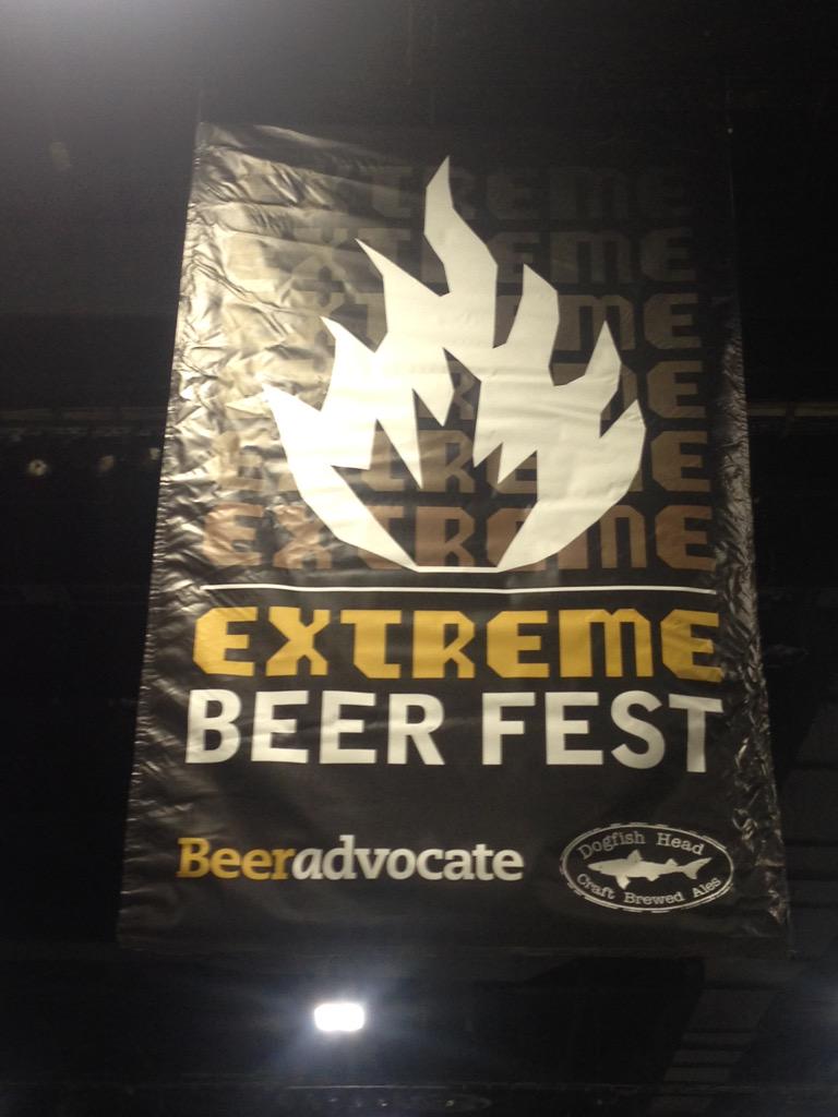 Getting ready for another great day here at the @BeerAdvocate #ExtremeBeerFest2015! Stop by and say hello!