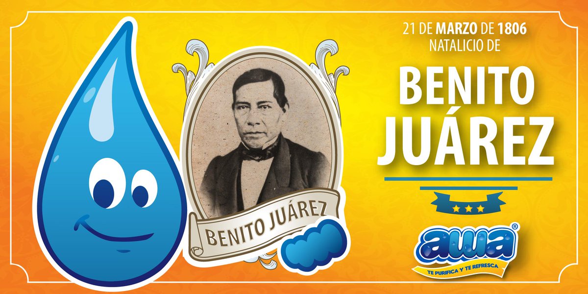 #SabíasQue hoy se celebra el 209 aniversario del natalicio de Benito Juárez. #BeneméritodelasAméricas #AWA