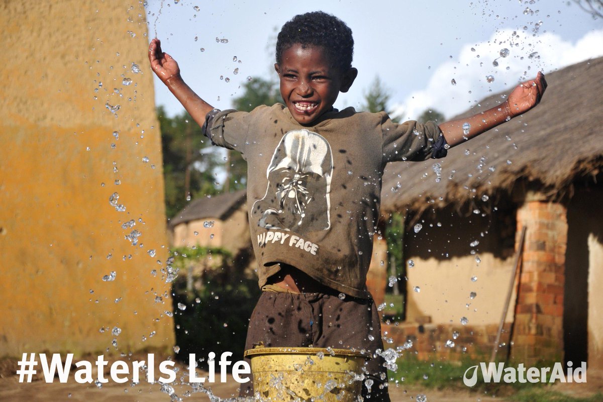WaterAidUK's tweet photo. A huge happy #WorldWaterDay everyone!Join us in celebrating that #WaterIs Life by doing this: http://t.co/QTzmNk9MTd http://t.co/rIyS1b3MGQ