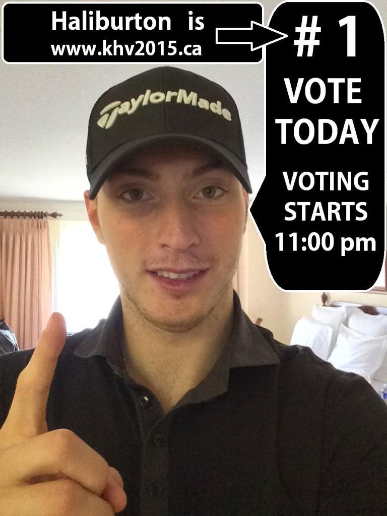 dysartetal's tweet image. @LaurieScottPC @BarryDevolin_MP @Jamie_Schmale please RT and vote early and often for #khv_ajlarue_haliburton