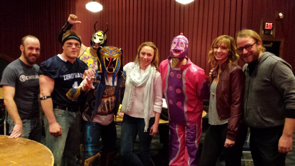 MakeAWishPHL's tweet photo. @MrMagicFamily @CHIKARApro @DaveBustersPHL THANK YOU for helping us reveal Carlos's wish 💖 http://t.co/RnjnSmDj1U