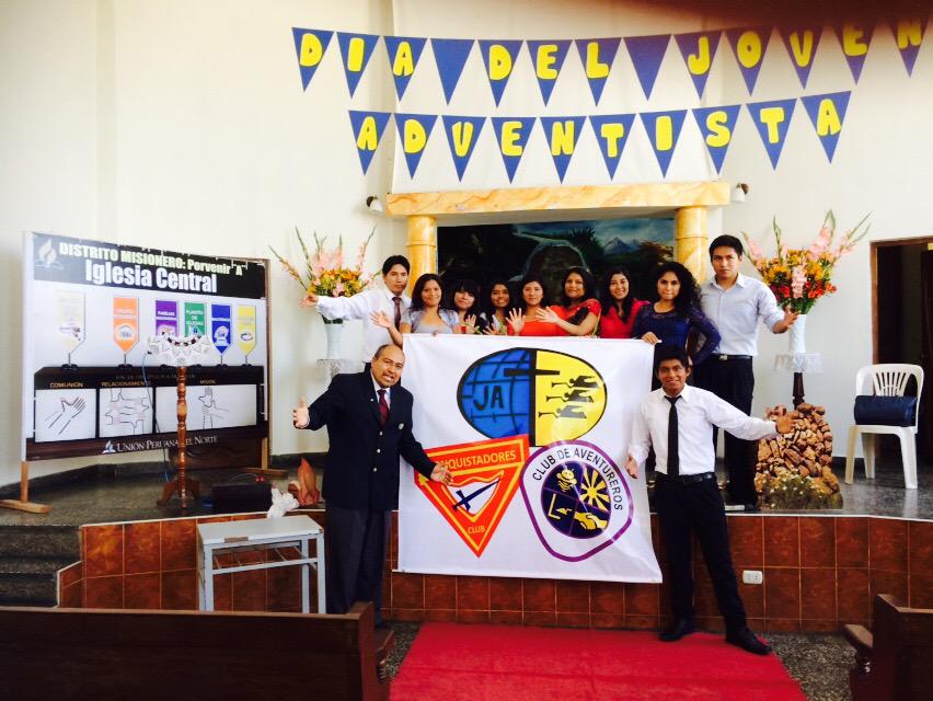 JWJove's tweet photo. JA-ANoP DM.PORVENIR Trujillo, celebrando #GlobalYouthDay con sermón, por la tarde Acción Solidaria. #YoSoyelMensaje http://t.co/HJWOeO4ZsV