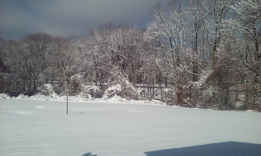 nrpeluso's tweet photo. First full day of Spring, and 4 inches of snow here at the Jersey Shore http://t.co/qR8fmZceiM