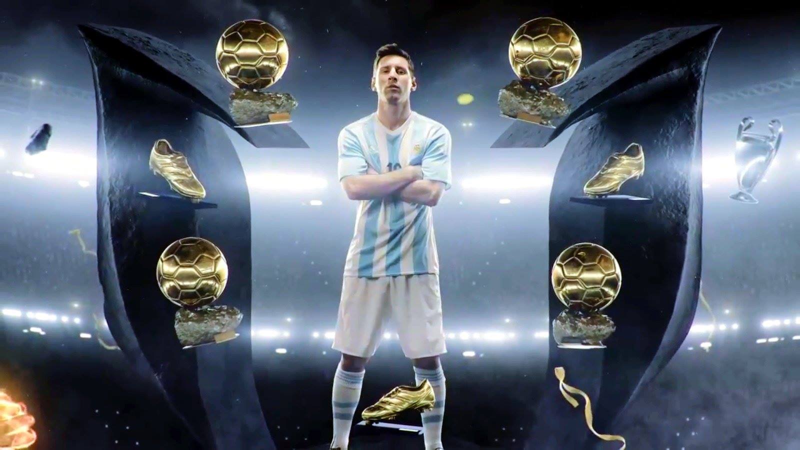 liefde iets Il ARG Soccer News ™ 🇦🇷⚽🏆 on Twitter: "#Exclusive: Lionel Messi wearing the  2015 Argentina home kit in Adidas' new commercial. http://t.co/Vd86LerCxx"  / Twitter