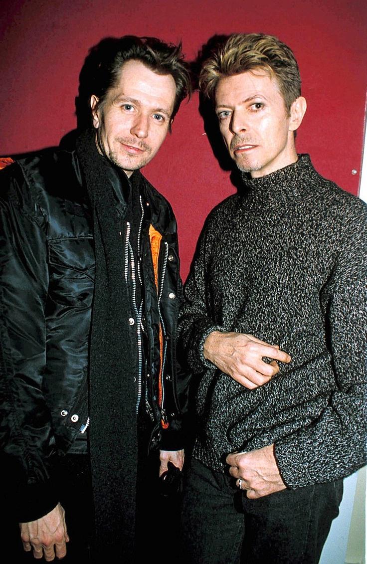 Happy birthday, Gary Oldman!!! Gary Oldman & David Bowie pic. 