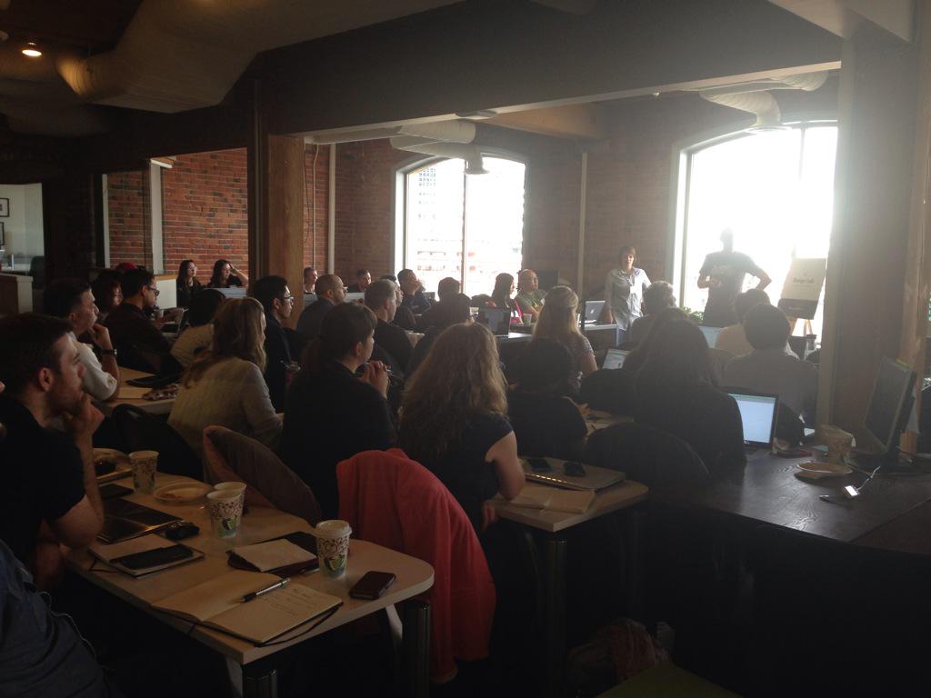 gracegtaylor_'s tweet image. Dream come true - today's #designlablive workshop is a full house!