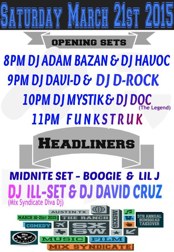 Today at The Ranch on W. 6th! The <a href="/BUMSQUADDJZ/">BSDJZ WORLDWIDE</a> Takeover party is going on. We take the decks at 11pm tonight.