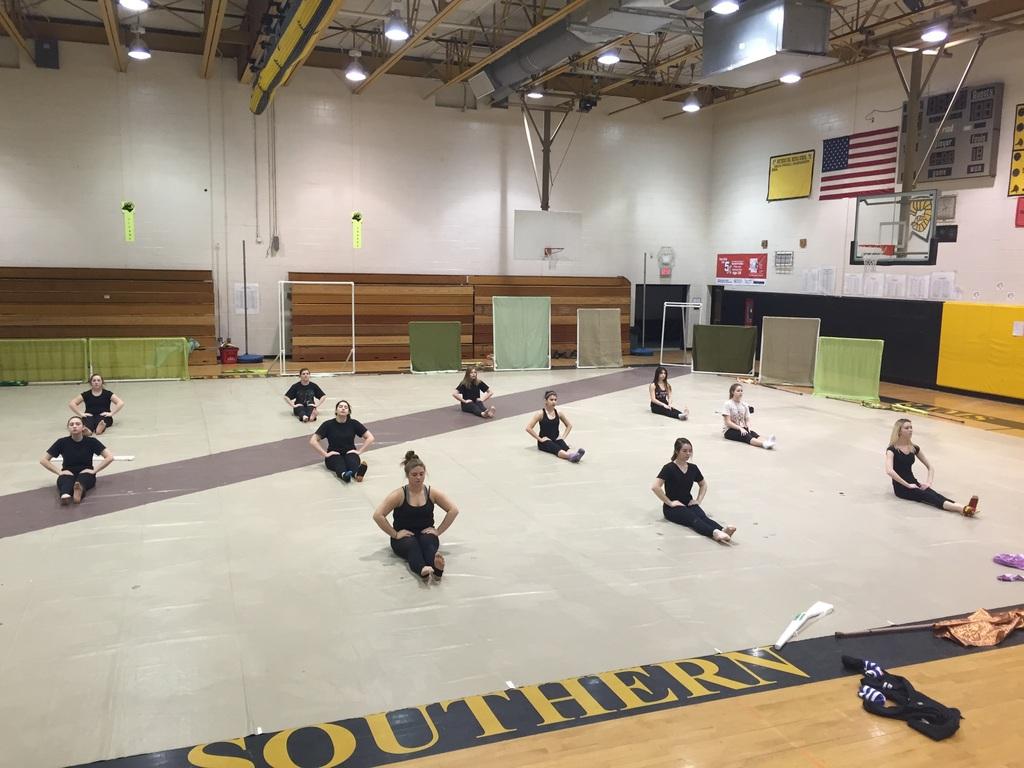 Best of luck to the SRHS Winterguard in their prelims performance at 5:08 this evening at Monmouth U!