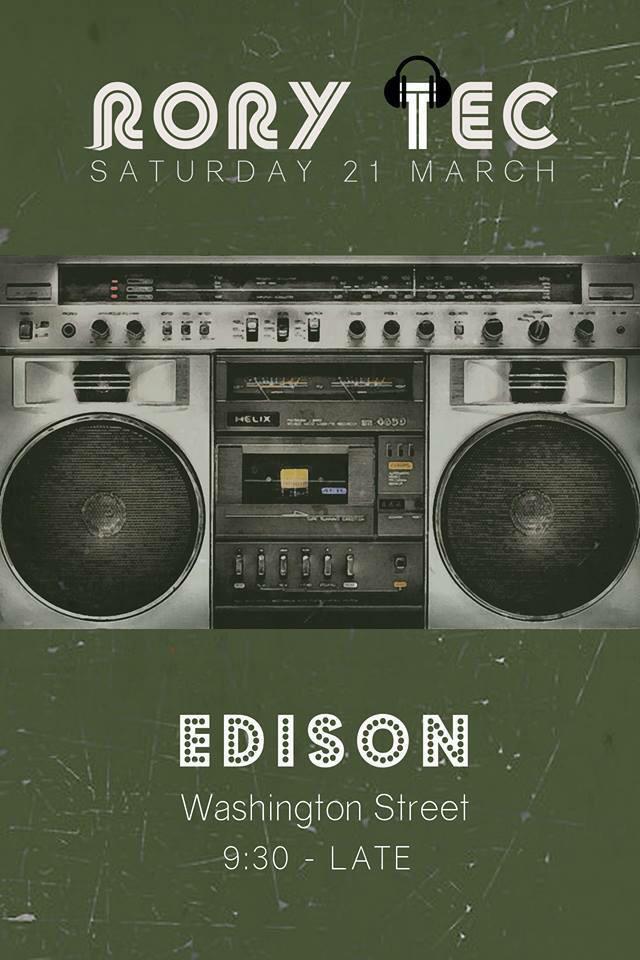 Edison_cork's tweet photo. Tonight in Edison #housemusiccork http://t.co/pWQ6BOOurc