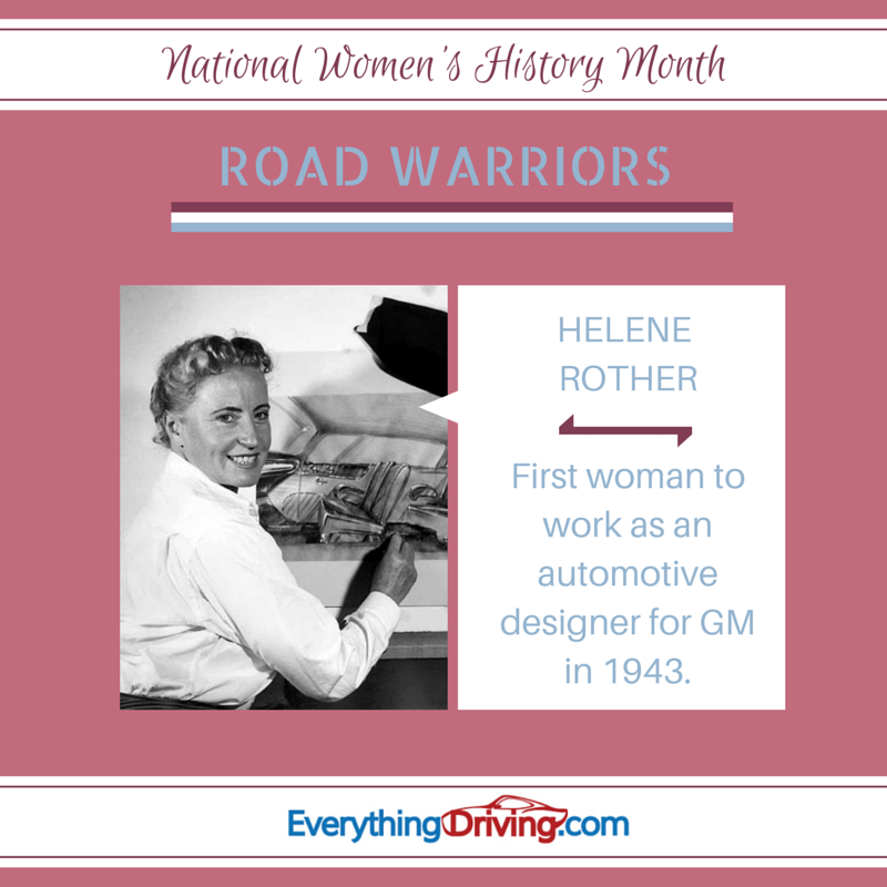 EverythingDrive's tweet photo. Today we celebrate Helene Rother, the first woman to work as an automotive designer! #whm http://t.co/fG5A764Fav