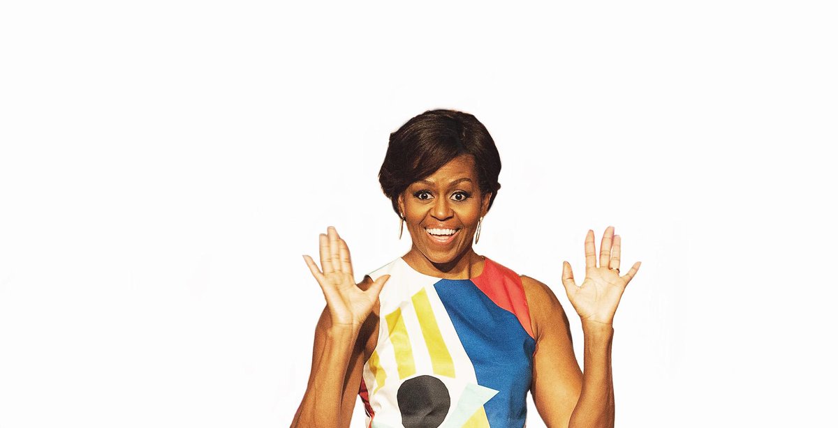 ELLEmagazine's tweet photo. Young Michelle Obama Had a Nasty Four-Letter Habit http://t.co/w3PBANl4C1 http://t.co/JUSfpRxG8k