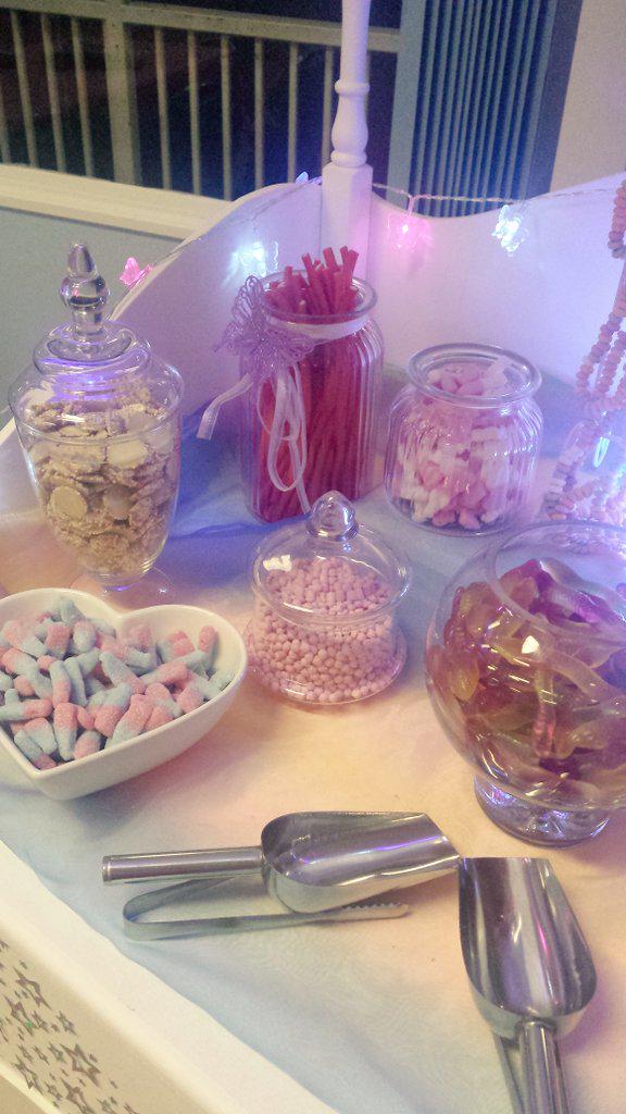 sweetdctrue's tweet image. Gorgeous candy cart for 13th party :)