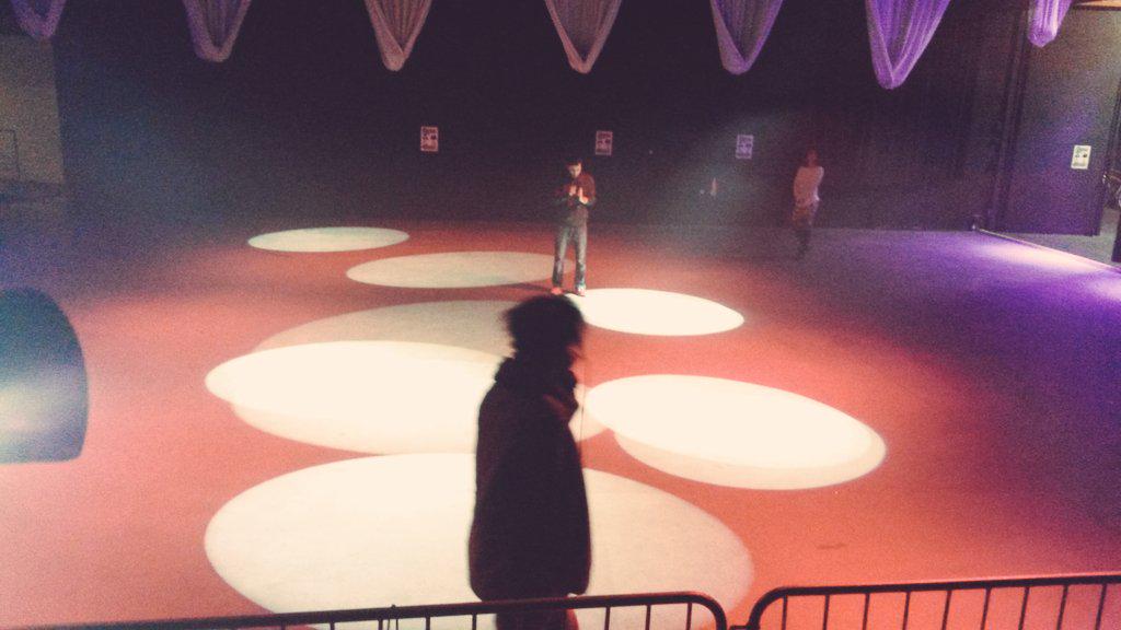 #soundchecking for tonight show <a href="/Antitapas/">LePalaisdesSciencies</a>