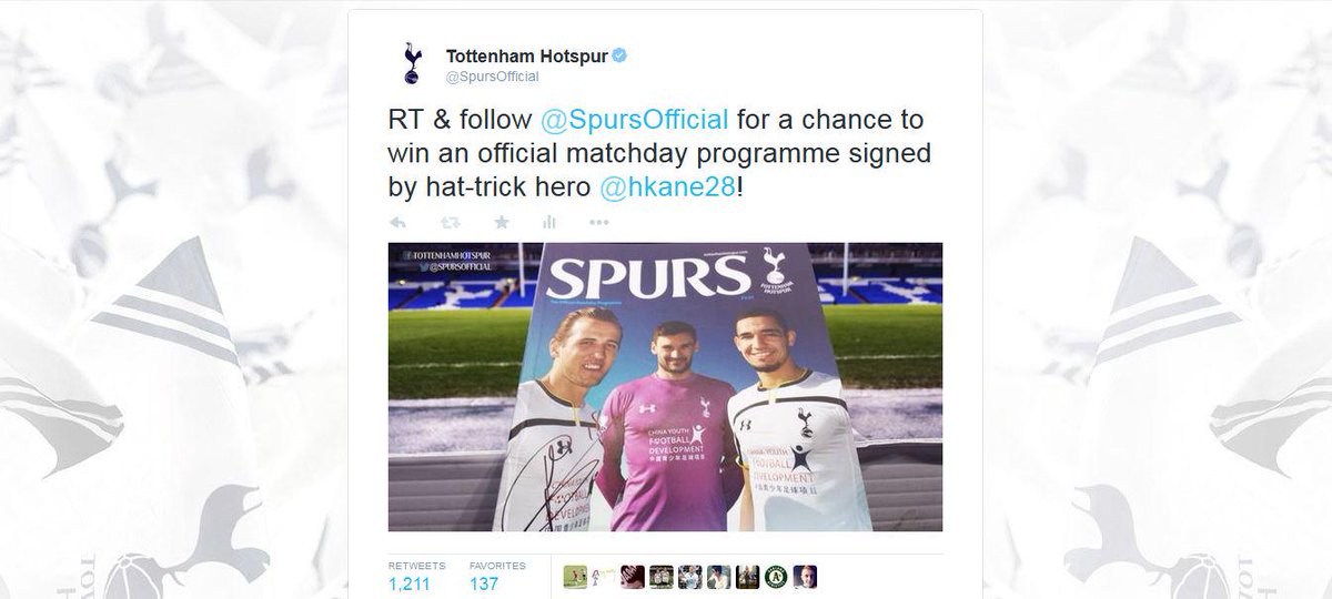 Tottenham Hotspur tweet media