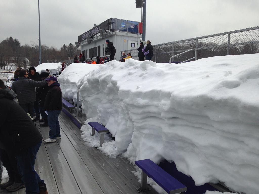 kcoppola2016's tweet photo. Curry Faithful braving the extreme elements to cheer on the Men's Lax Team today @CurryEdu @WMLN_FM @CC8TV #MJCurry http://t.co/HC3l4MG5tf