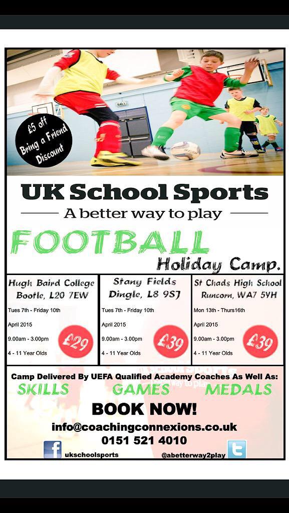 ABETTERWAY2PLAY's tweet photo. @EnterpriseFC Easter Camps running throughout Liverpool. Please RT http://t.co/fyvmASk4Zk