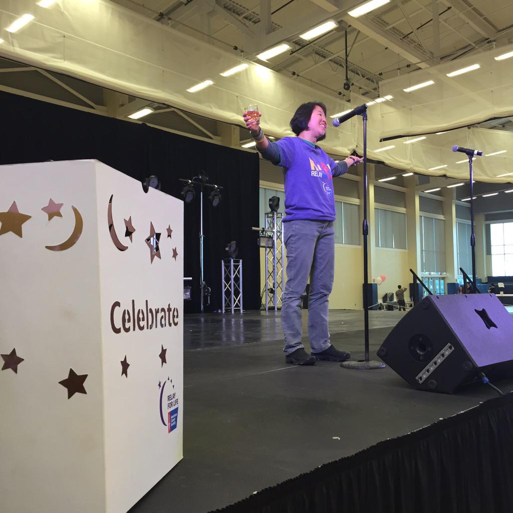 cacithaca's tweet photo. Celebrating Survivorship with our speaker Maki and Toast #GoMaki #Survivorship #ICRelay2015 #RelayforLife #Celebrate http://t.co/dUg9bbBw8Y