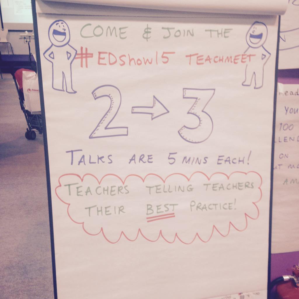 AdelaKnox's tweet photo. @ianaddison @FootieFanMiss @MrsPTeach @OhLottie @TheHeadsOffice @gazneedle @redgierob Thank u for rocking #EdShow15 http://t.co/7gVCevY8lG