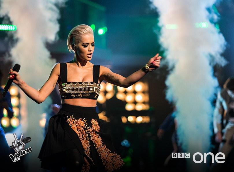 BBCOne's tweet photo. Our coaches @iamwill, @RitaOra, @Rickontour and @RealSirTomJones - UNBELIEVABLE! #TheVoiceUK http://t.co/w4FpvJG83H