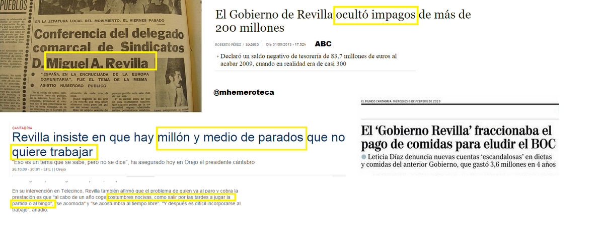 Mhemeroteca's tweet photo. Revilla también tiene un pasado

#UTNLaOpinionDeRevilla http://t.co/qgBPFGuWXq