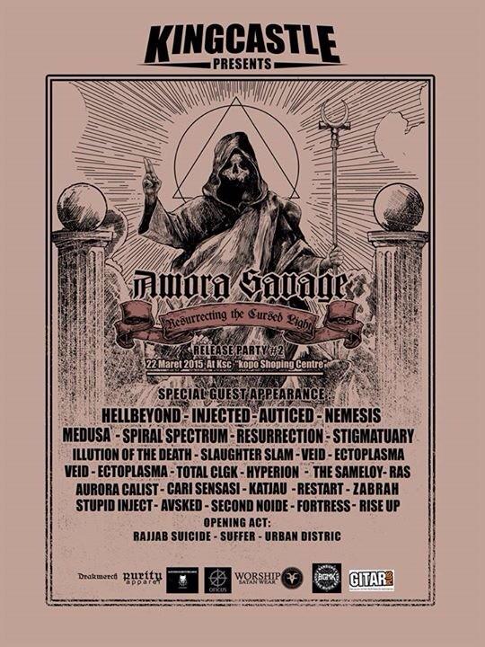 Sukses buat launching party nya hari ini bro! <a href="/AmoraSavage/">Amora Savage</a>