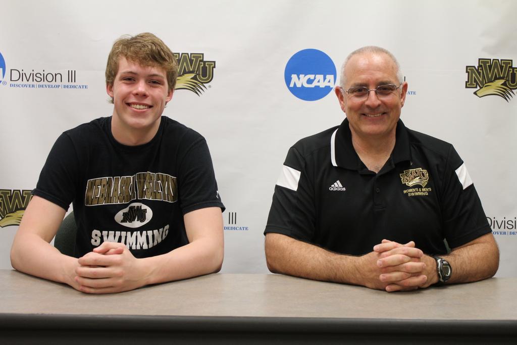 NWUSWIM's tweet photo. Dan Novinski from Grand Island Central Catholic, Grand Island, NE has chosen NWU to attend college and to swim. http://t.co/6t4xb8TUbC