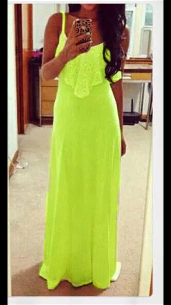 kayluvboutique's tweet photo. £45 s/m/l neon green/neon pink free p&amp;p http://t.co/vx90H072vj