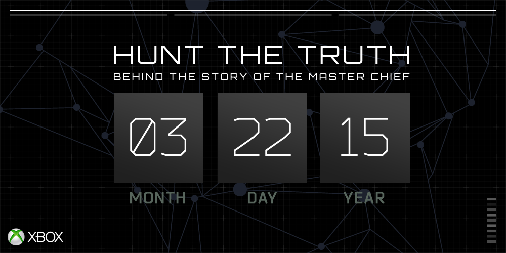 XBOX's tweet photo. What seems like the end is only the beginning. The countdown continues. #HUNTtheTRUTH #Halo http://t.co/eXpncmiRfF http://t.co/VdoKQZrwRq