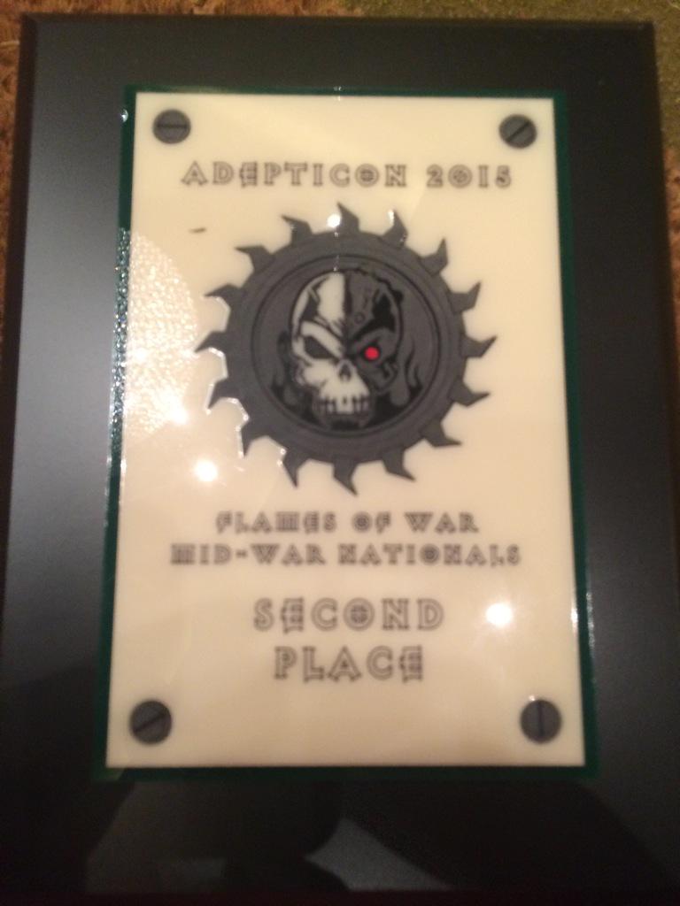 kwagilmour's tweet photo. Game finished with a 3-3 draw which brought me to 2nd overall!!! #flamesofwar #adepticon http://t.co/XY90Ab4cwu