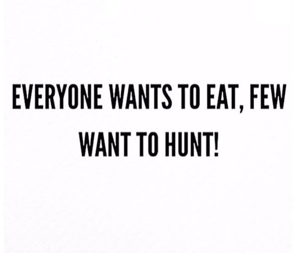 TheRealMikeEpps's tweet photo. Everyone wants to eat, few want to hunt. #getyours #BeastMode http://t.co/HiIrxiW2vb