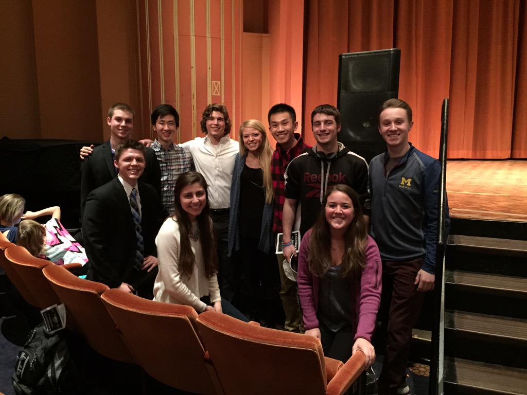 Glad to be supporting our own <a href="/Kyle_Beyer/">Kyle Beyer</a> and <a href="/umamazinblue/">Amazin' Blue</a> at #ICCA 2015! #acapella