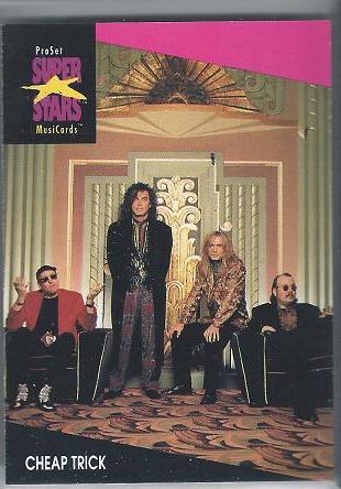 FavMusCards's tweet image. "I prefer to listen to Cheap Trick." - Homer Simpson.  Well, here is a card for you, Homer!