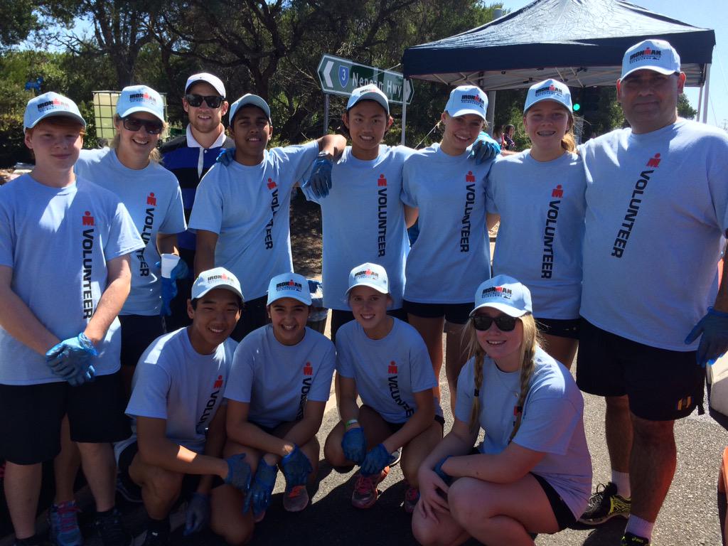 Carey sport at the Melbourne ironman hot conditions for the athletes <a href="/IRONMANtri/">IRONMAN Triathlon</a>