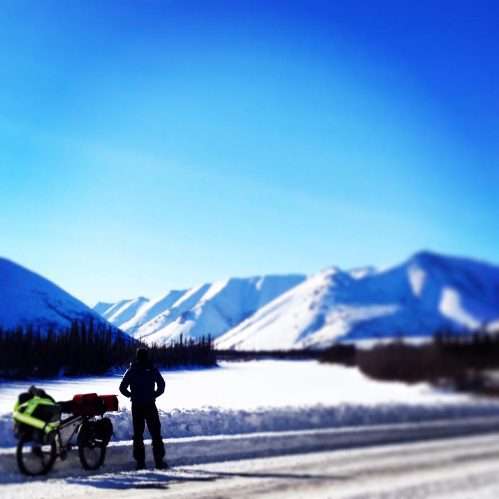 lavalstgermain's tweet photo. seriously northern. #getupnorth #adventurebiking #tuktodawsoncityrideinwinter http://t.co/Wi0whZApiS