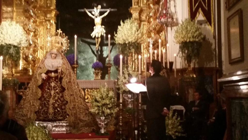 lunadenissan's tweet photo. Gracias por todo...
#Stabatmater2015 http://t.co/nLpoVr3pct