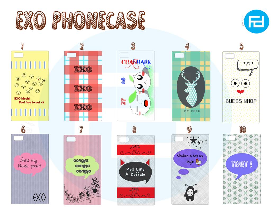 [PO UNTILL MARCH 31st] EXO phonecase, avaliable for all phone types (hardcase, hardcase fullbody, sofcase, flipcover)