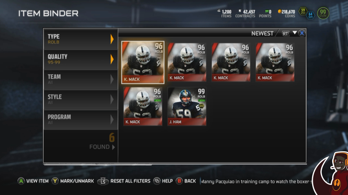 MasterMoyer's tweet photo. RT for a chance to win a free 96 overall Khalil Mack! http://t.co/bQ5LAA8I2A