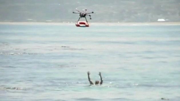"Drones are toys" Drones delivering life jackets. Used as lifeguards in Chile. 
abc7news.com/technology/dro…  via <a href="/SuB8u/">Subrahmanyam KVJ</a>