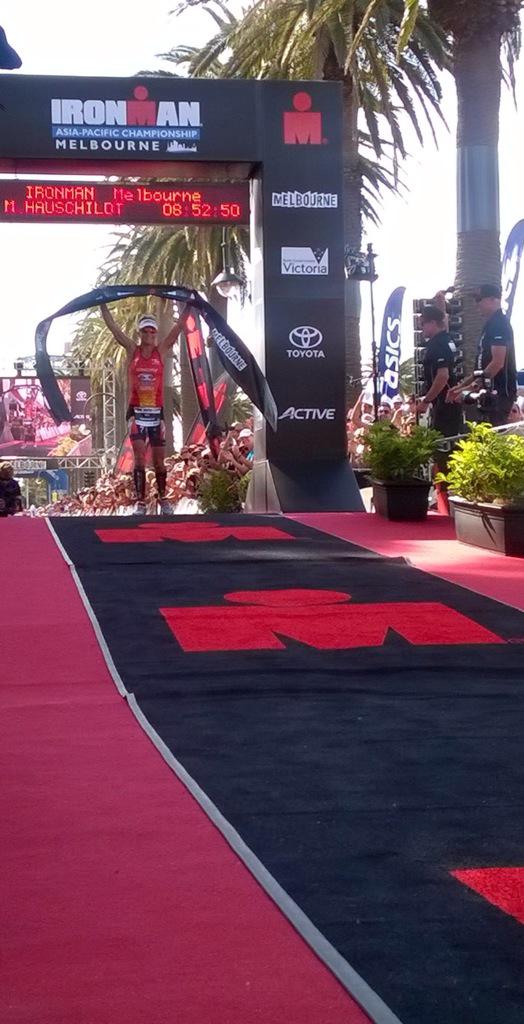 IRONMANOceania's tweet image. Our 2015 female #IMMelbourne champion @melhauschildt !