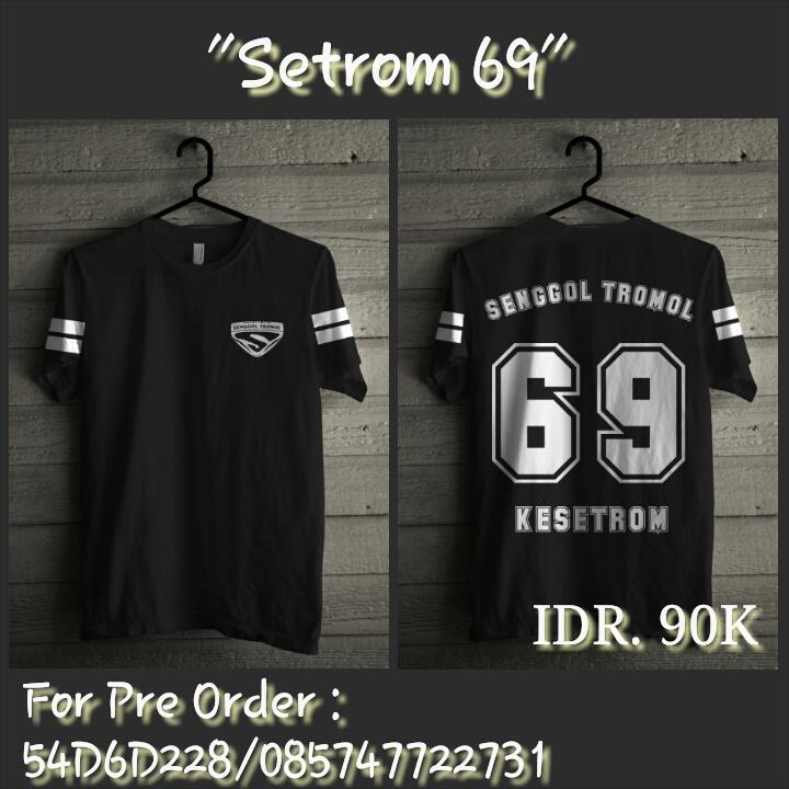 Open Pre Order Original Merchandise #Senggolromol edisi 69 | Ready for Red or Black | IDR 90k #setrom #merch #tshirt