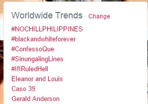 Gerald Anderson is trending worldwide! Happy birthday Ge! 