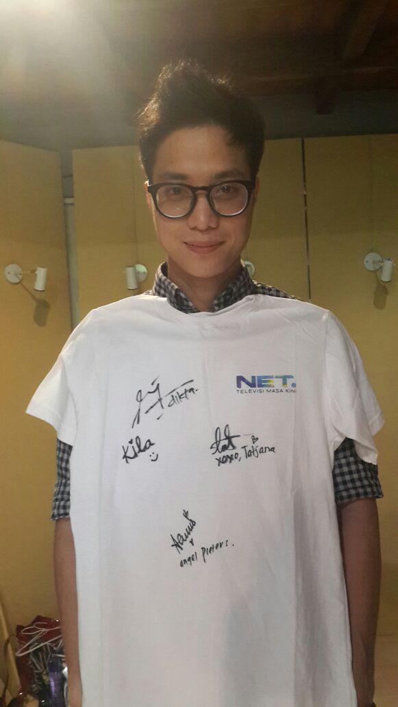 mdtvindonesia's tweet photo. Utk PERDANA @NET_Stereo, ada kuis berhadiah kaos tnd tgn @vidialdiano @diktaaaaa @tasaphira, dll. #STEREONETperdana http://t.co/0CrL8vPaux