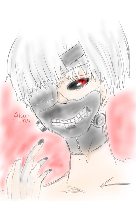 白カネキのtwitterイラスト検索結果