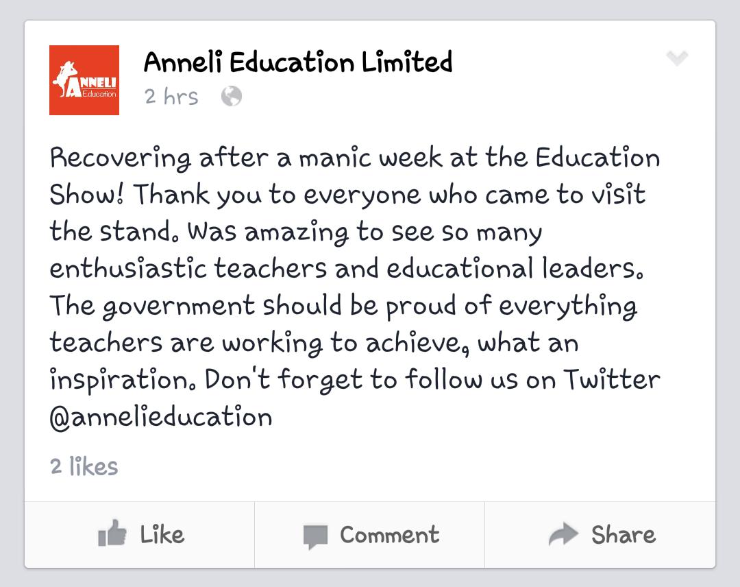 AnneliDance's tweet photo. @annelieducation @EducationShow #EdShow15 http://t.co/c8D6Bgcd2n