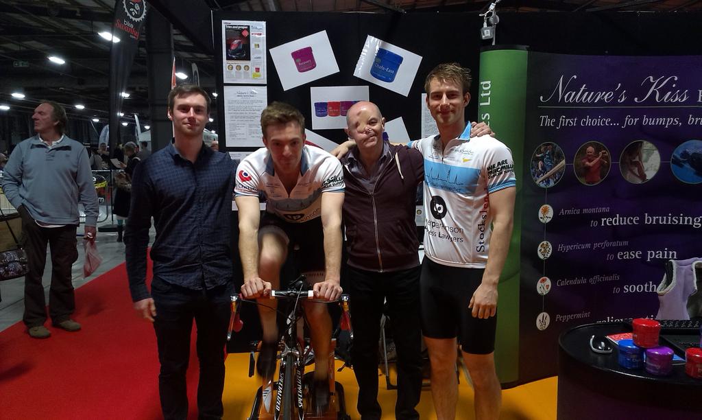 NaturesKiss's tweet photo. We have the @FCTogether boys cycling hard on the stand today http://t.co/r60q0hixaC