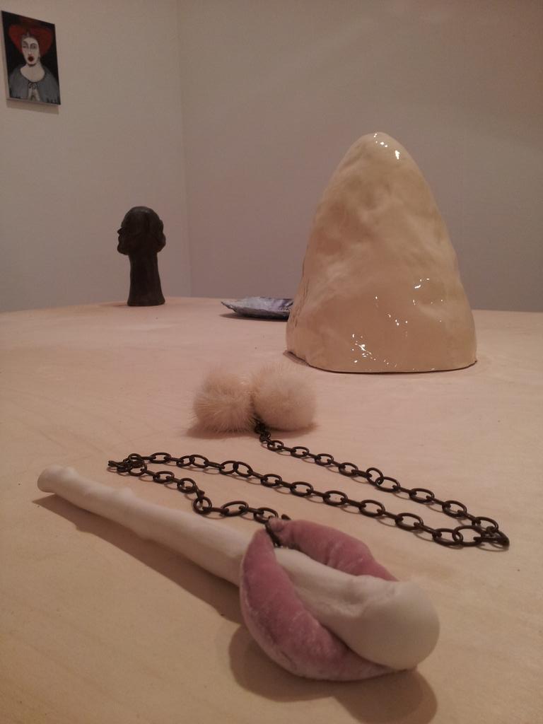 SexShopShow's tweet photo. @SexShopShow  @Transitionart  Open today 12-6 @SarahGillham3 in foreground am here invigilating come and say hello! http://t.co/JbT99ZaqPx
