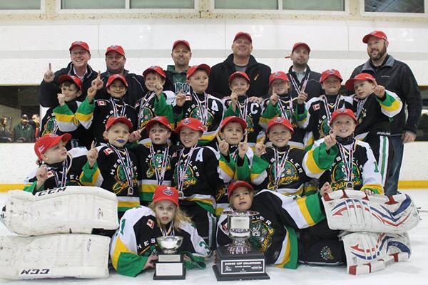 HHockeyMom's tweet photo. Congratulations to the 2014/15 #hmha #noviceA Shamrocks #OMHAchamps #OMHAFinals you rock! http://t.co/OMM1jX23DQ