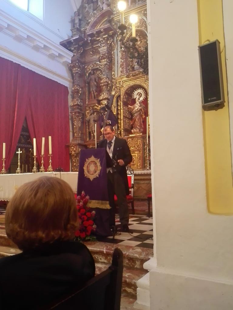 Comienza el Pregón de nuestro Hermano <a href="/tachebc/">ROBERTO CARLOS GONZA</a>