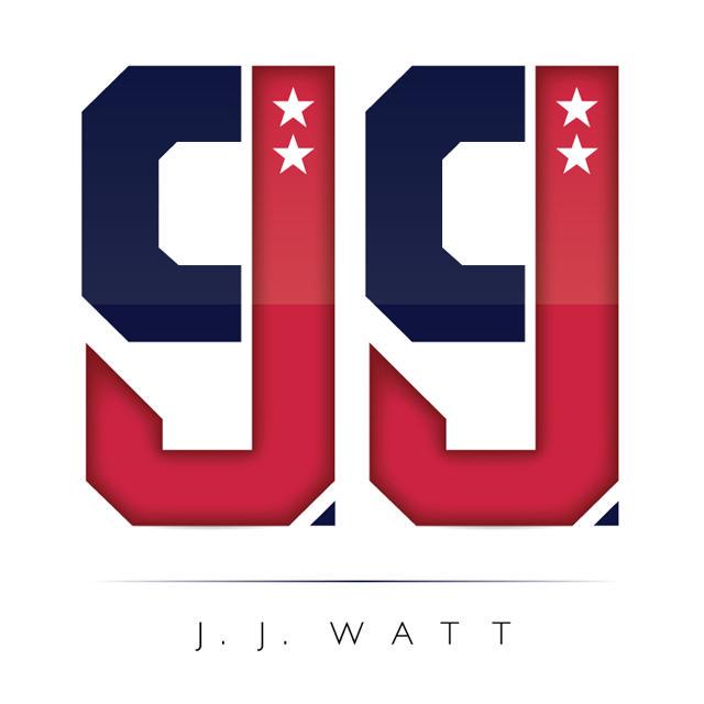  A custom logo and a Happy Birthday wish for start JJ Watt!!   