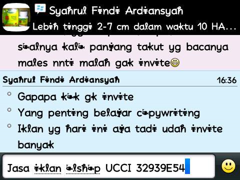 #iklanMURAH #iklanolshop #testi UCCI pin:32939E54